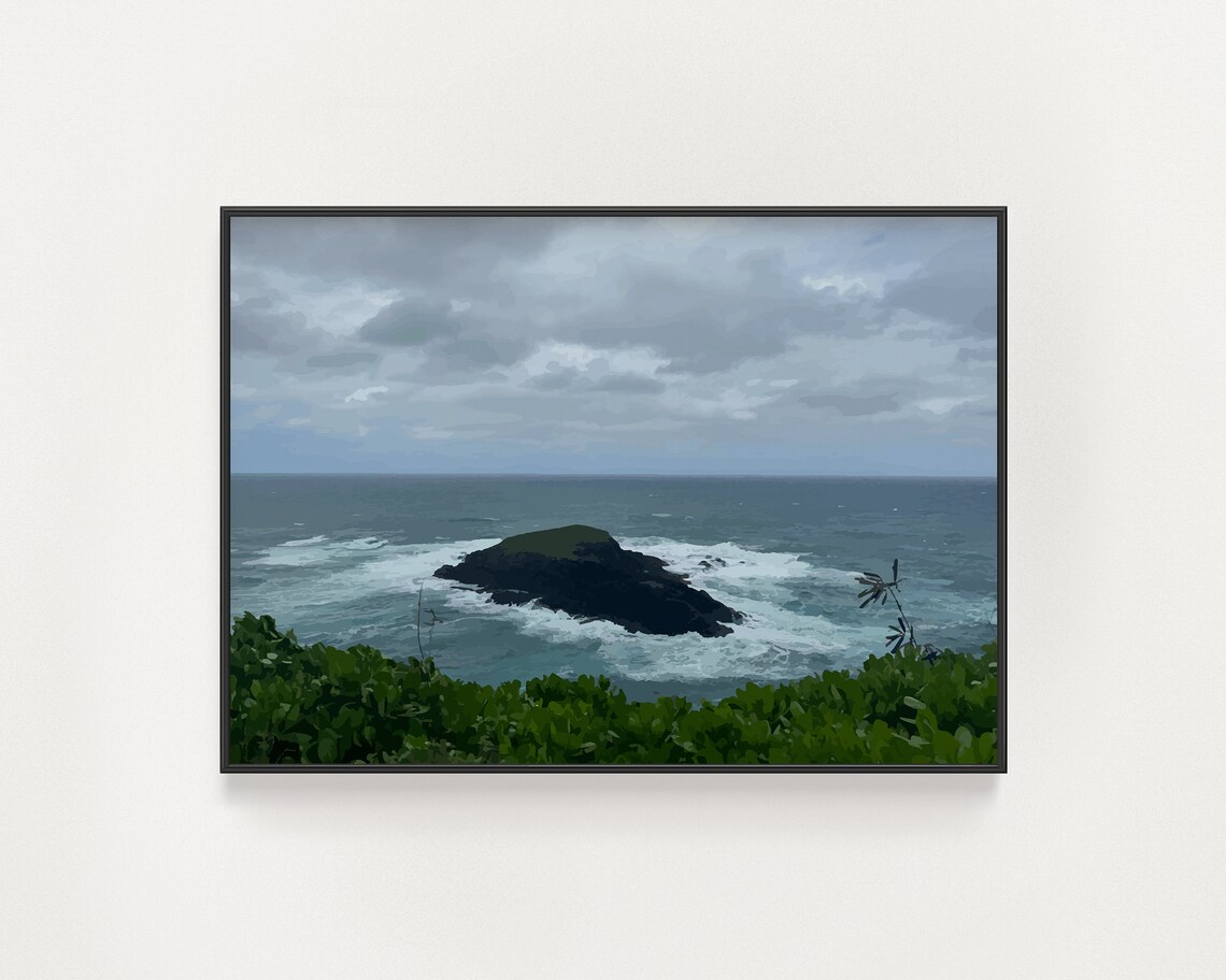 Kauai Kilauea Point, Hawaii Travel Poster