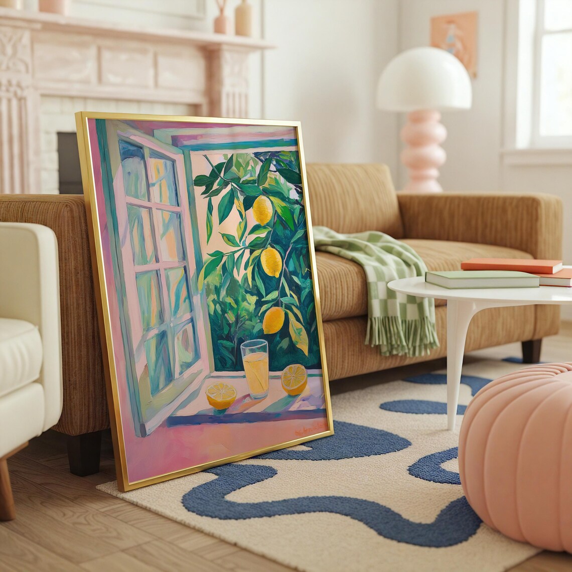 Open Window, Matisse-Inspired Mediterranean Art Print - Image 3