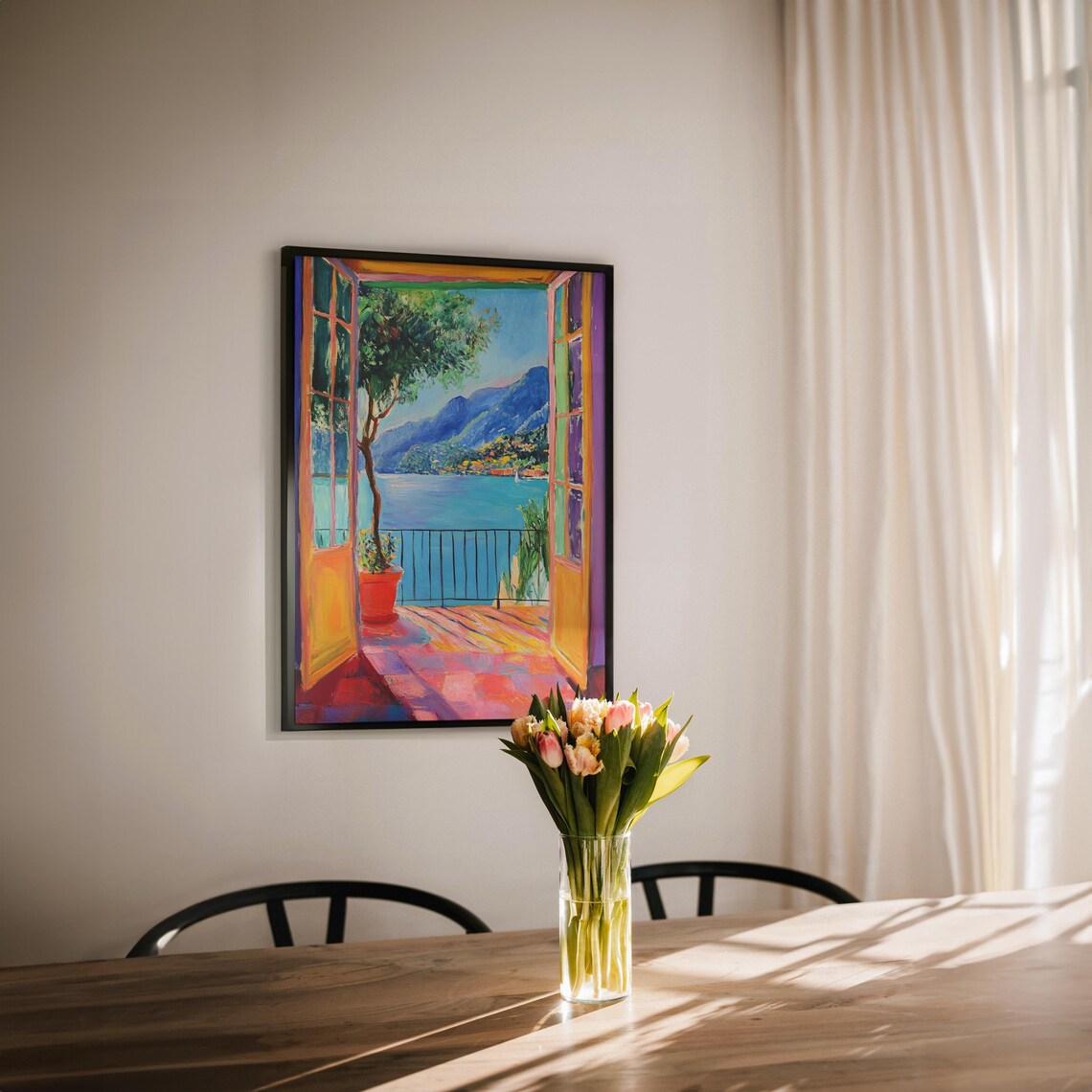 Open Window by Matisse-Inspired Art Print - Image 3