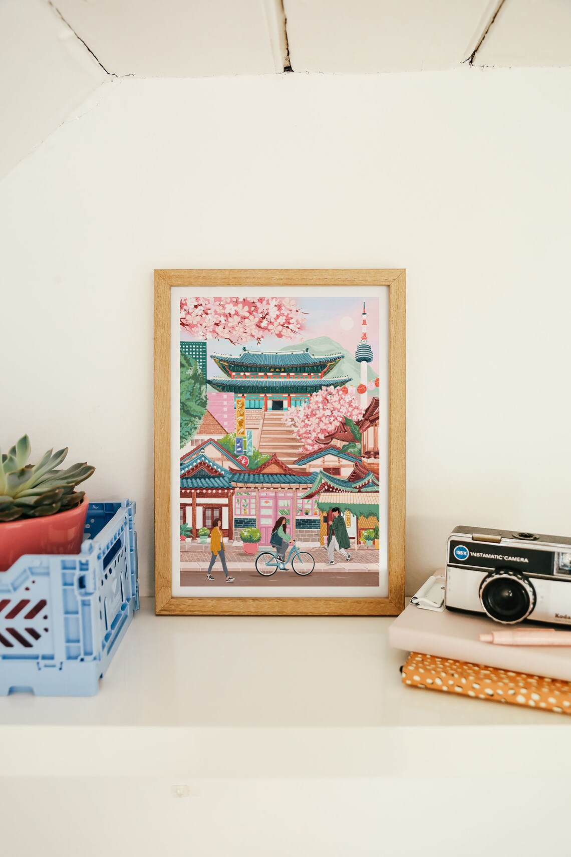 Seoul South Korea Travel Poster, City Decor - Image 2