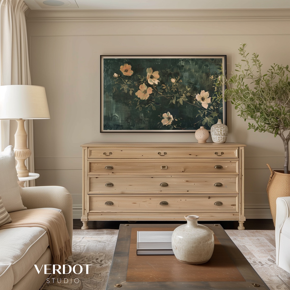 Wildflower Painting, Vintage Botanical Art Print - Image 3