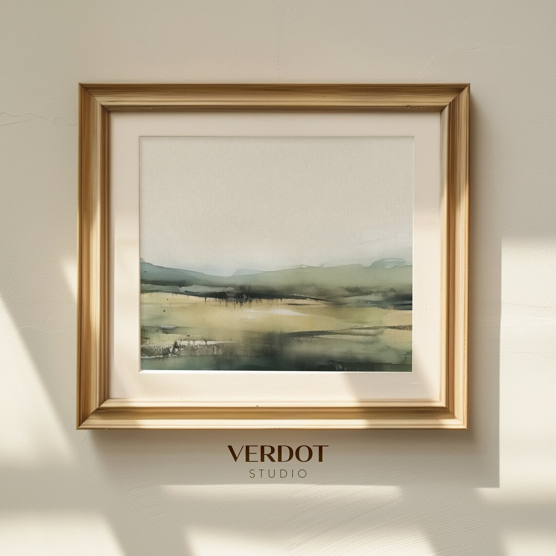 Abstract Landscape Painting, Modern Spring Art Print - Image 3