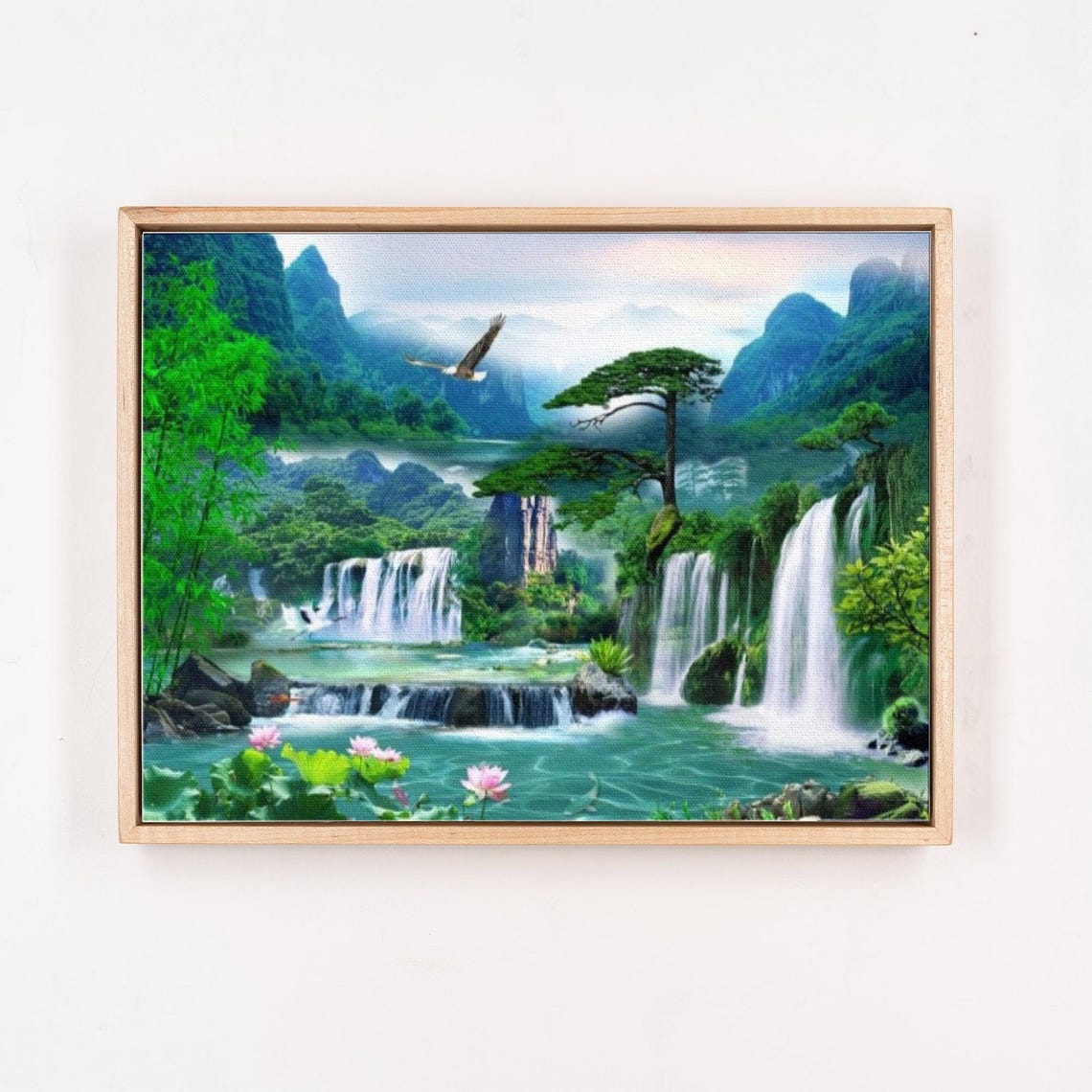 Waterfall View Decorative Wall Art Nature Decor Nature Wall Decor Nature Wall Decor Nature Art - Image 4