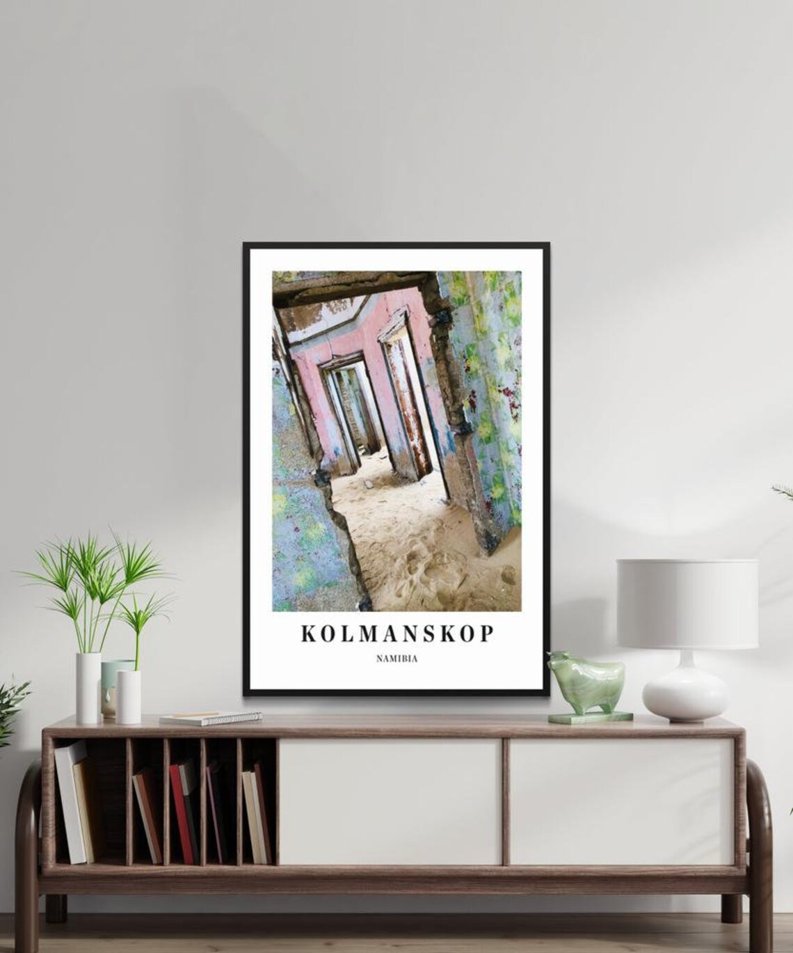 Wall Art Namibia Poster Namibia Photo Namibia Poster Print Namibia Wall Decor Africa Print Print Kolmanskop Ghost Town - Image 3