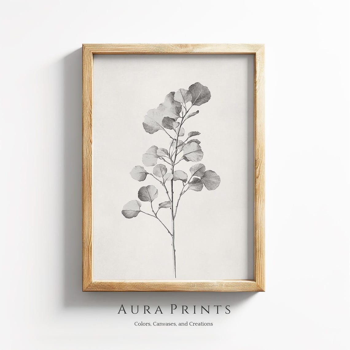 Handdrawn Plant Sketch Minimalist Botanical Line Art 1296