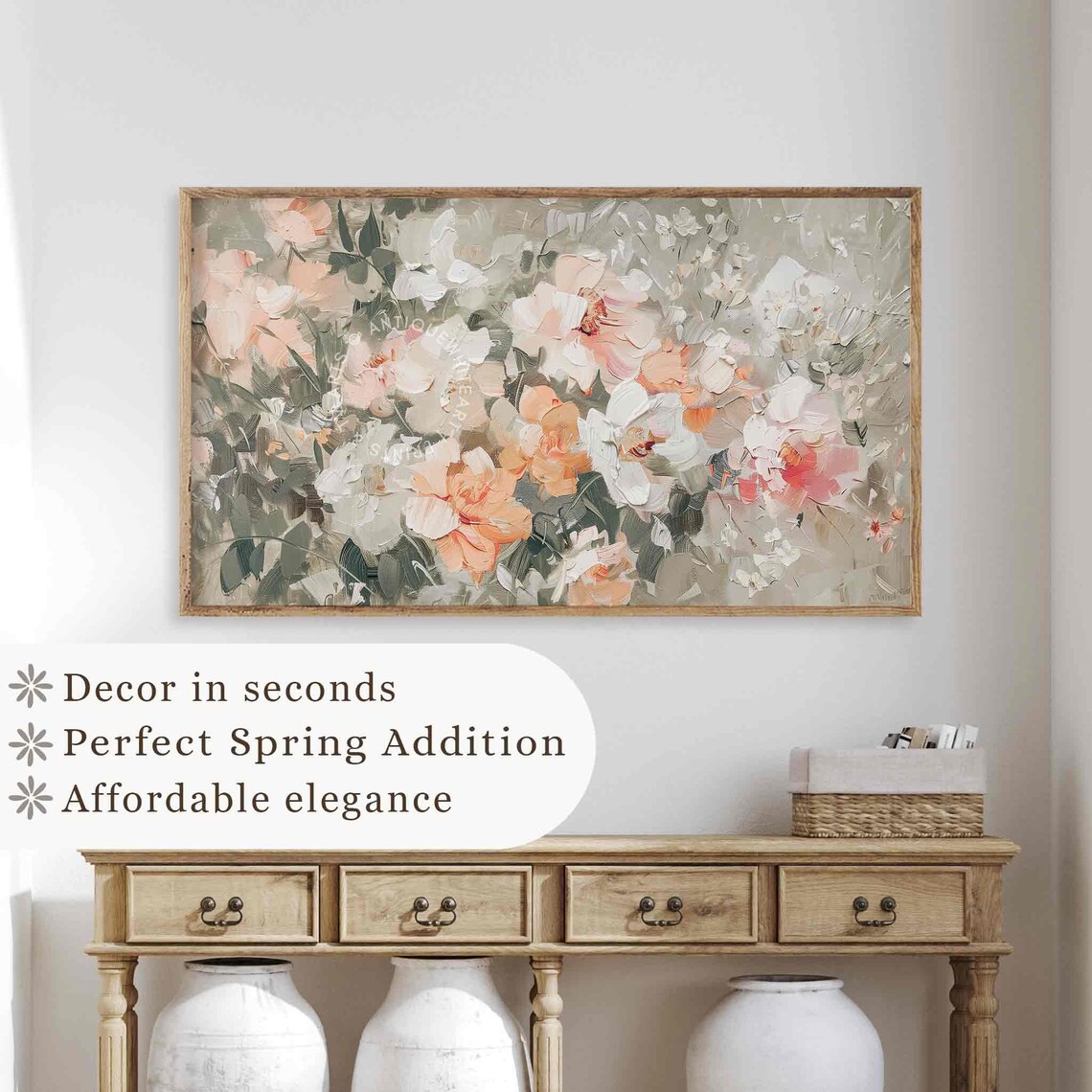 Spring Flower Painting, Colorful Floral Wildflowers Art Print - Image 4