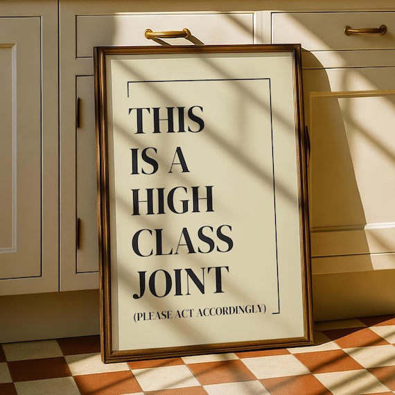 Sarcastic Humor Quote Print, Funny Typography Poster