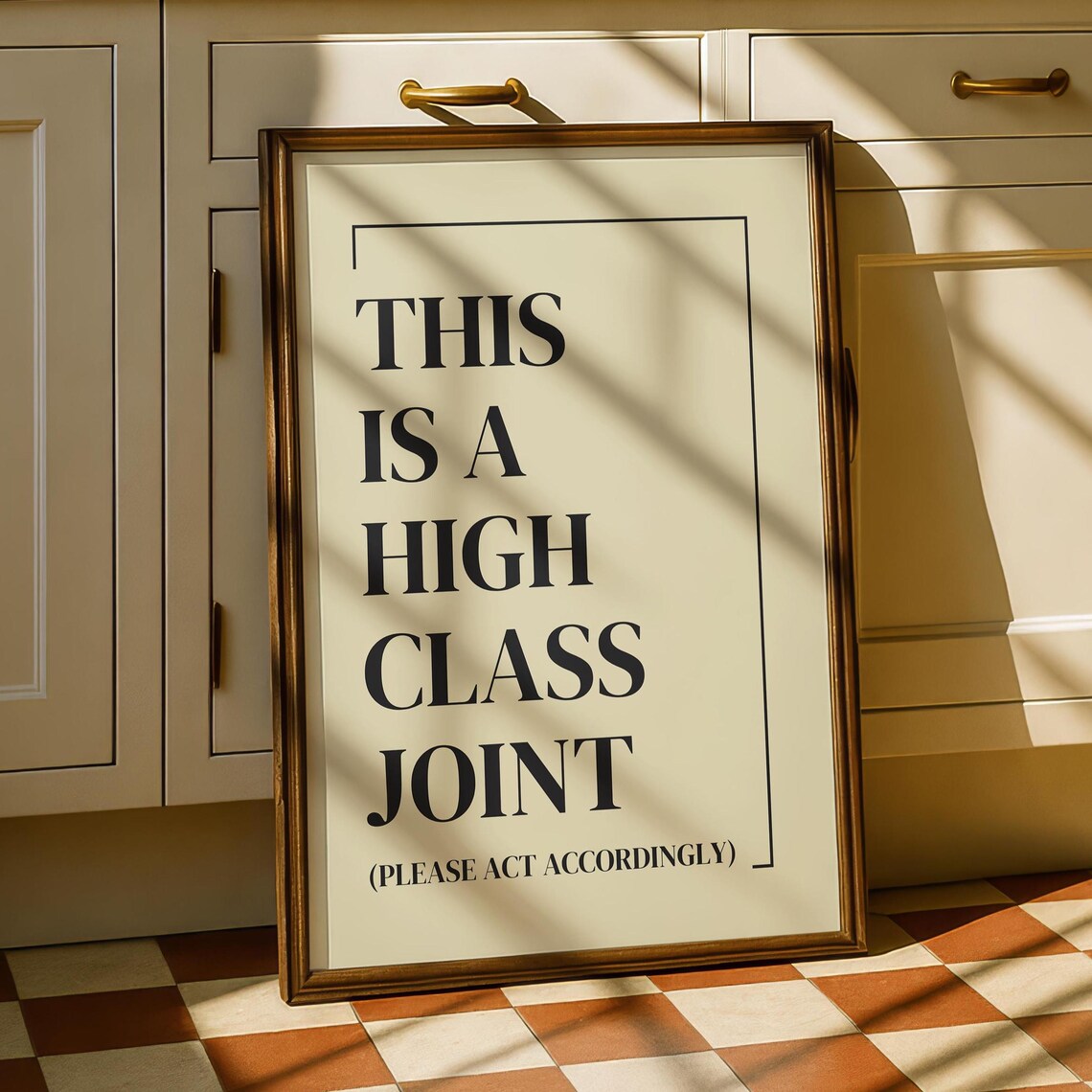 Sarcastic Humor Quote Print, Funny Typography Poster