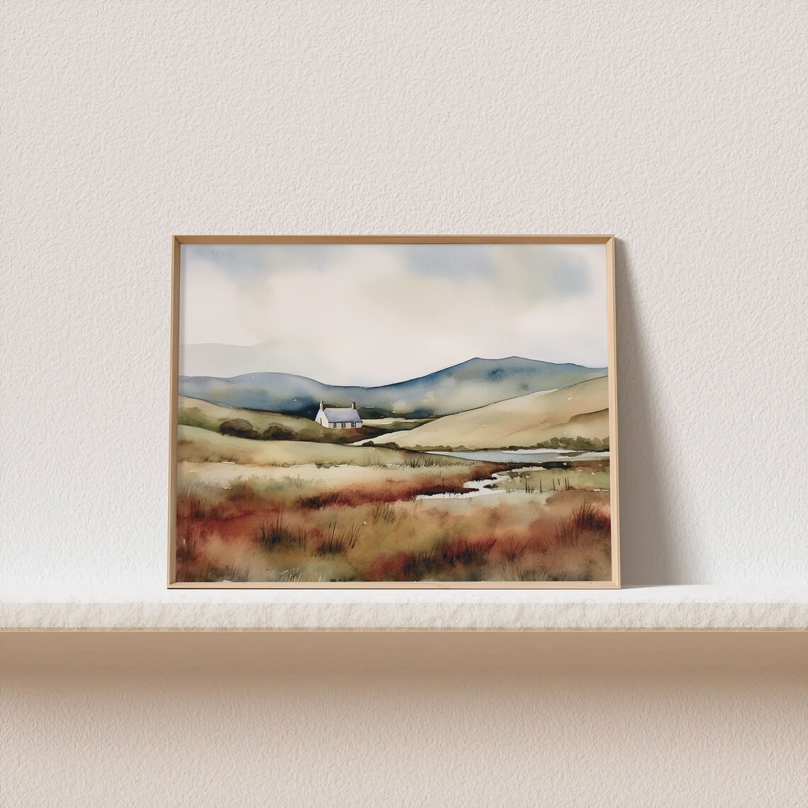 Killarney National Park Watercolor Art Print, Ireland - Image 2