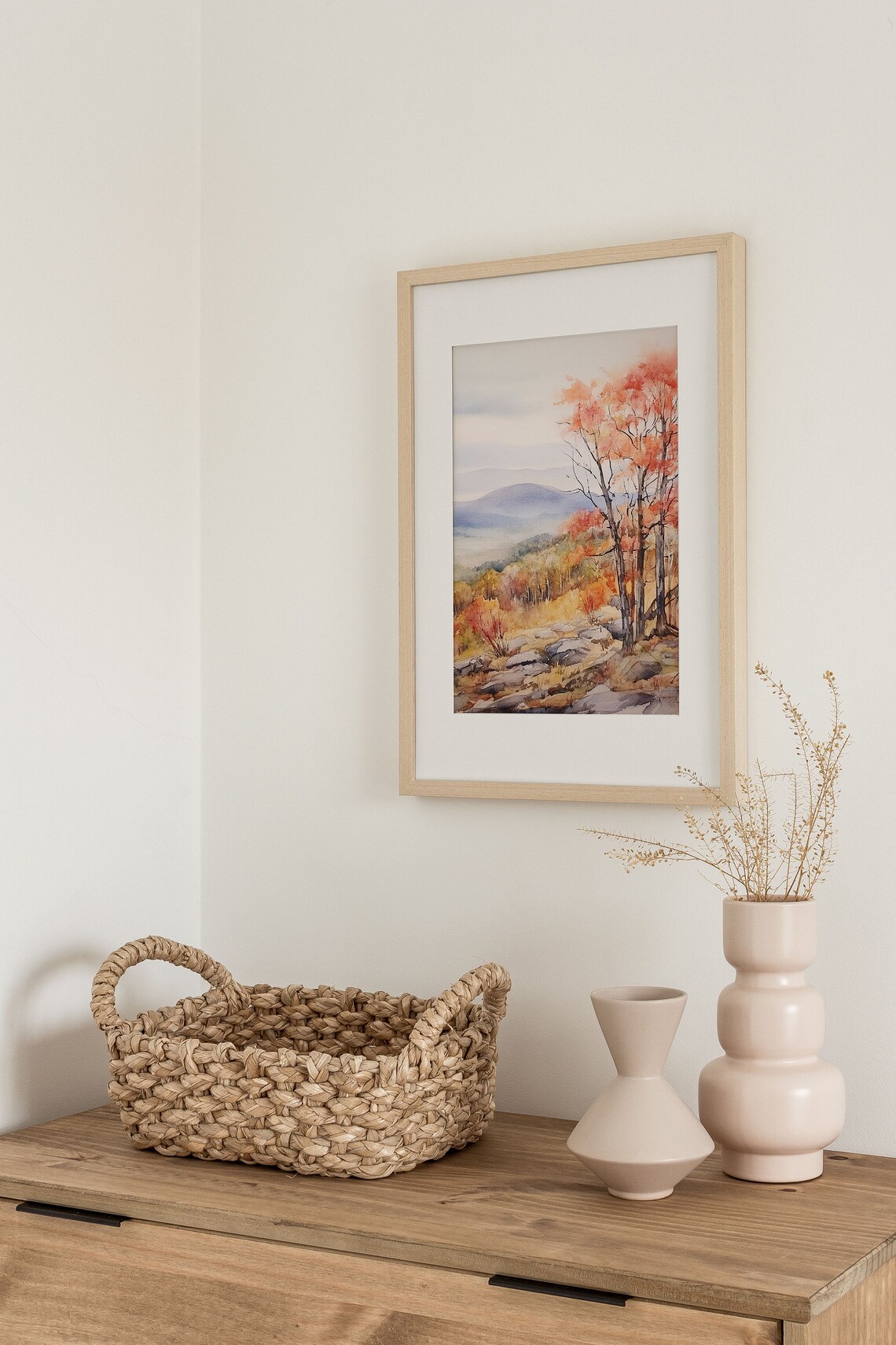 Shenandoah National Park Watercolor Art Print - Image 3