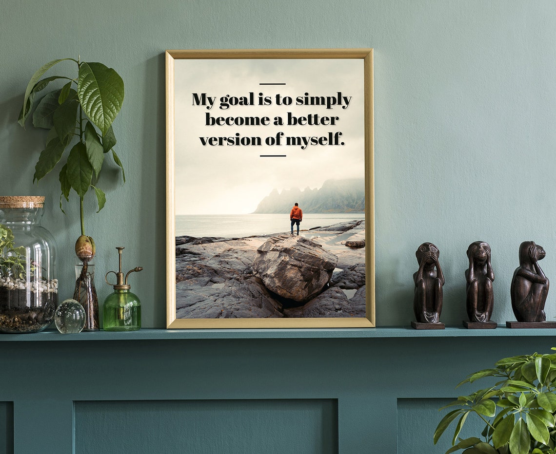 Office Wall Art Gym Poster Gym Quote Home Workout Poster Inspired Poster Fitness Art Poster Motivational Quote Meaningful Words - Image 4