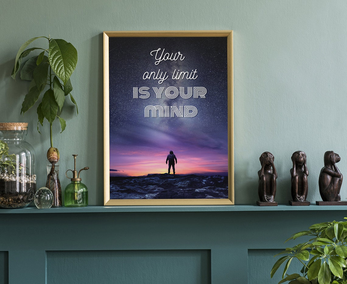 Gym Wall Art Gym Poster Gym Quote Gym Dcor Home Wall Art Home Gym Dcor Home Gym Poster Poster Art Fitness Dcor Motivational Quote - Image 4