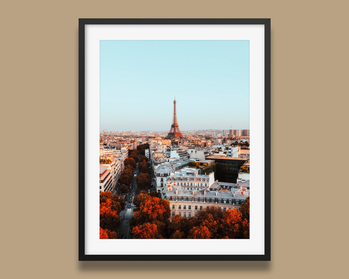 Paris Eiffel Tower Print Ii City Of Love 2023 France Wall Art Print France Photo Print Vertical Print Of Paris
