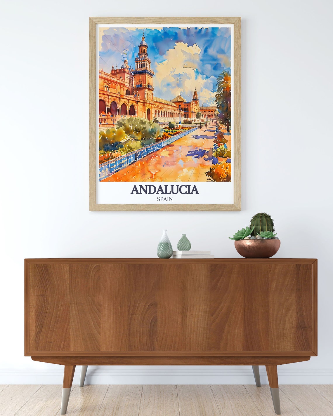 Andalucia Prints And Posters Alcazar Of Seville Art Ambassadors Hall Collection Alcazar Of Seville Posters Ambassadors Hall Art - Image 2
