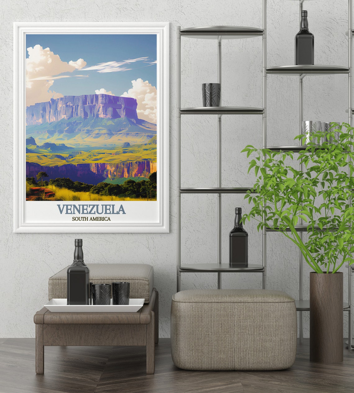 Mount Roraima Venezuela Gran Sabana Tepui Summit Travel Poster - Image 2