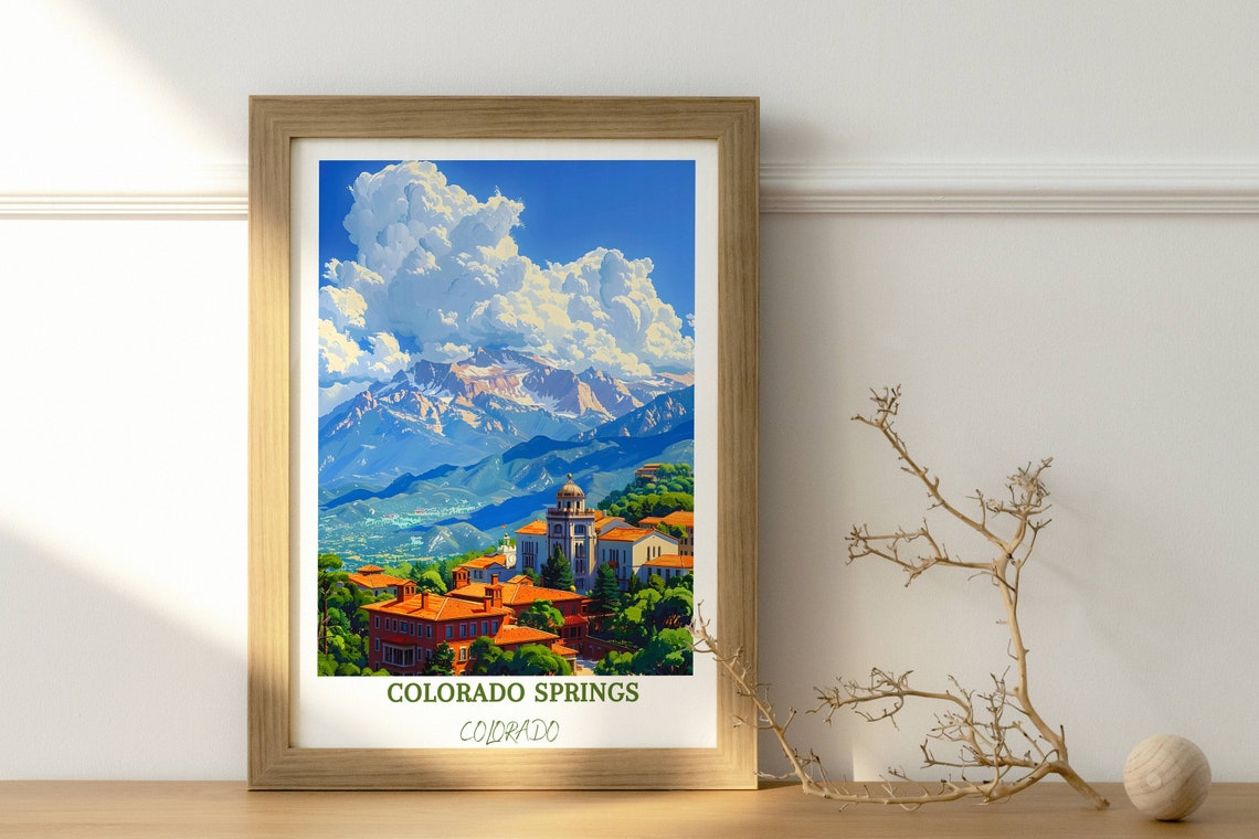 The Broadmoor Hotel With Mountain View In Colorado Springs Poster - Image 3