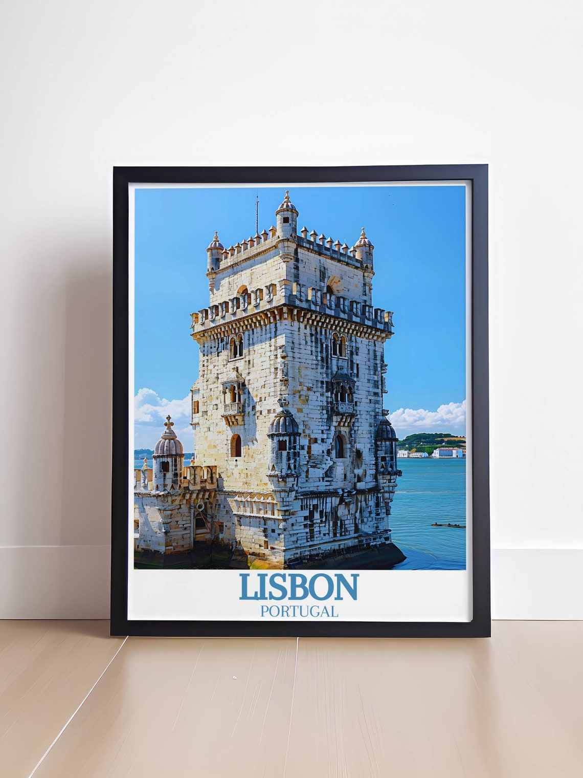 Lisbon Belem Tower by the Tagus River Portugal Landmark Poster - Image 4