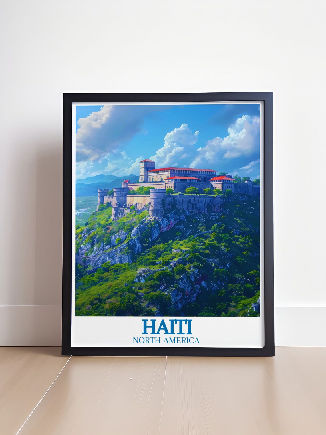 Haiti Citadelle Laferriere Travel Poster - Image 4