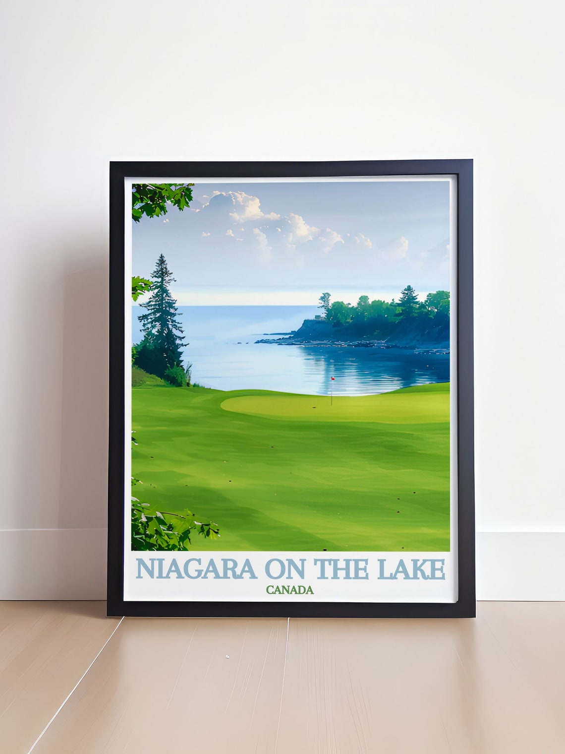 Niagara on the Lake Canada Golf Course Beside Lake Ontario Poster - Image 4