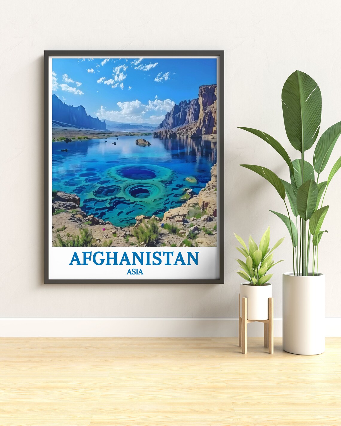 Afghanistan, Bande Amir National Park Art Print - Image 3
