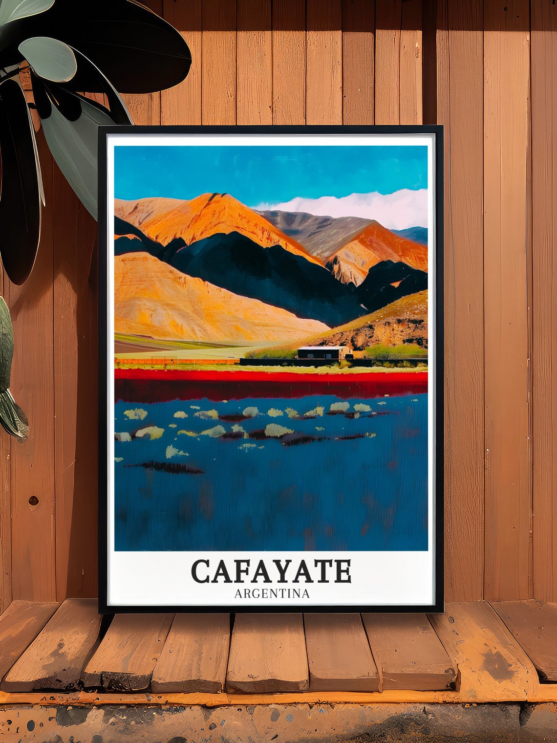 Cafayate Calchaqui Valley Desert Mountains and Shores Poster - Image 3