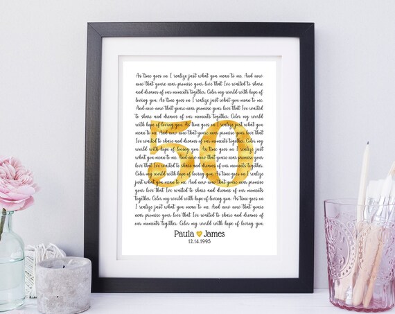 Golden 50th Anniversary Song Lyrics Number 50 Poster Paula James