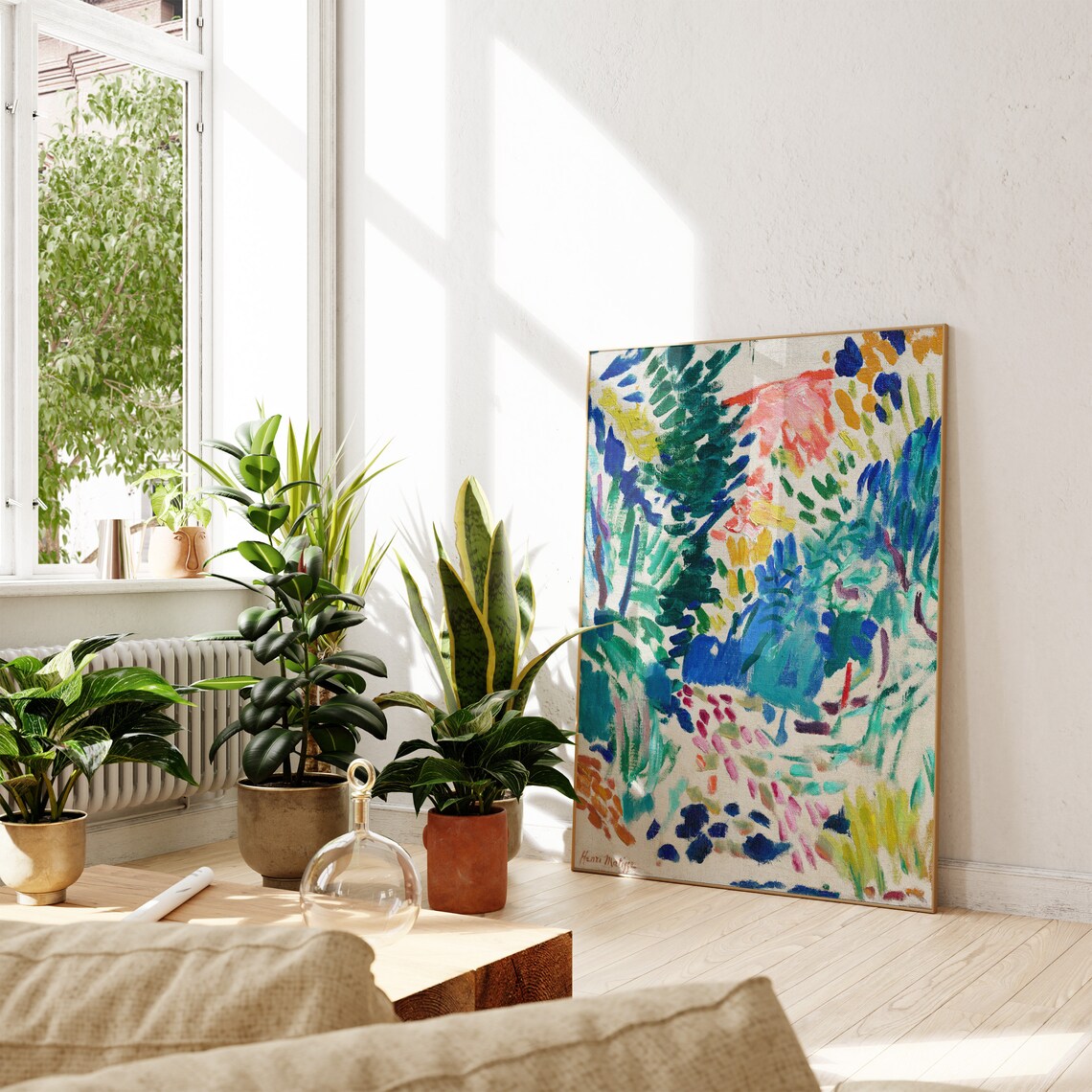 Matisse Landscape at Collioure Abstract Art Print - Image 2