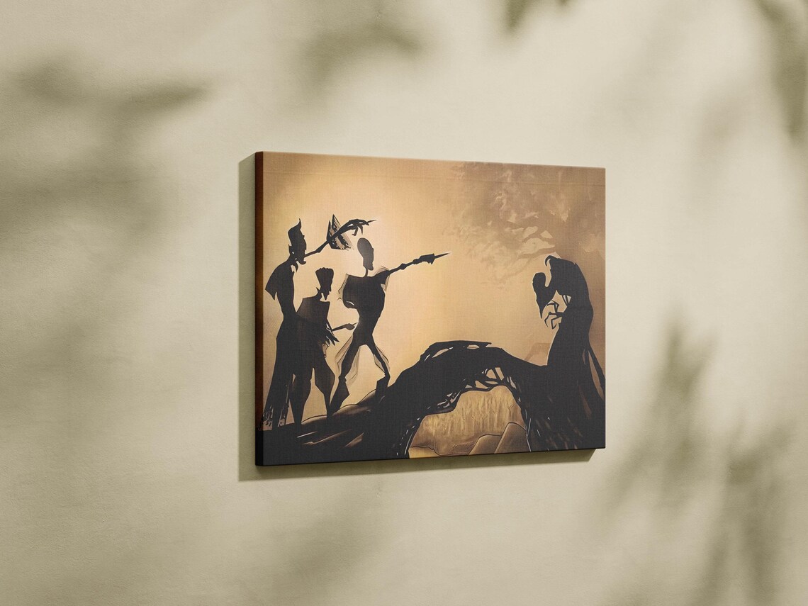 Three Magician Brothers Wizarding School Art Print - Image 3