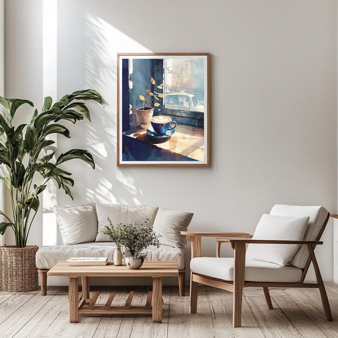Cappuccino View Art Print Wall - Image 3