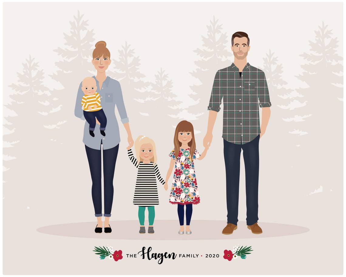Custom Family Portrait - Add Person