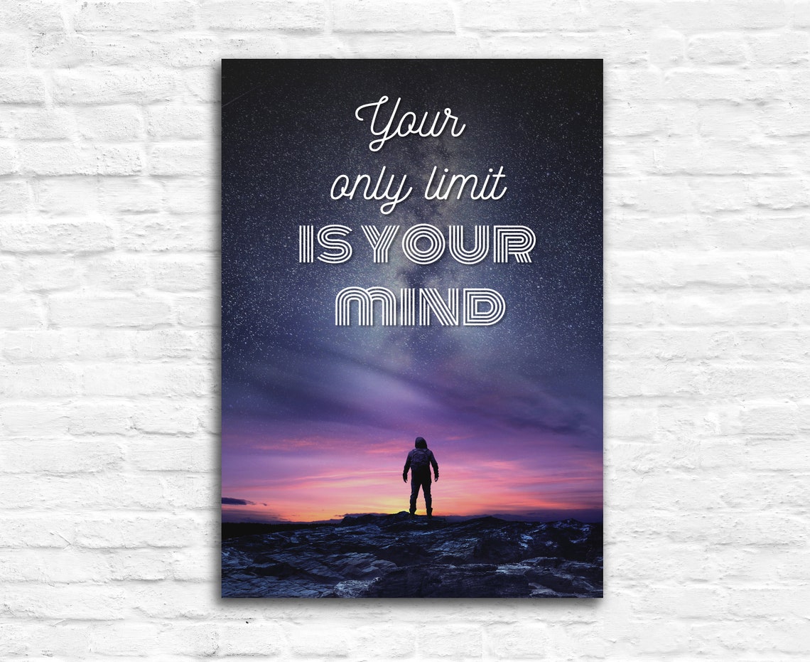 Gym Wall Art Gym Poster Gym Quote Gym Dcor Home Wall Art Home Gym Dcor Home Gym Poster Poster Art Fitness Dcor Motivational Quote - Image 3