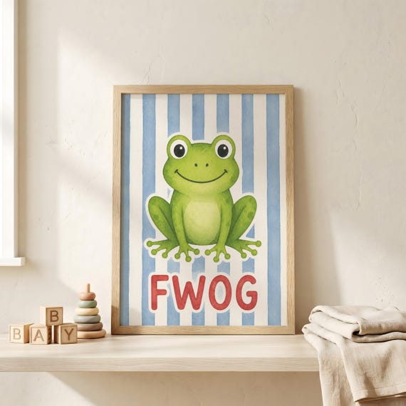 Custom Toddler Boy Nursery Wall Art Mispronunciation Print Personalised Keepsake First Word Kids