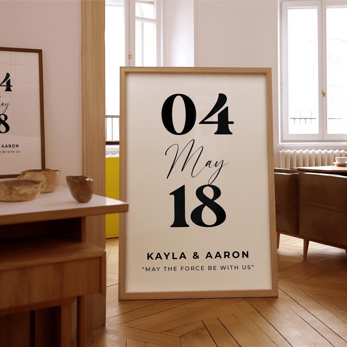 Anniversary Gift For Wife Important Dates Print - Image 3