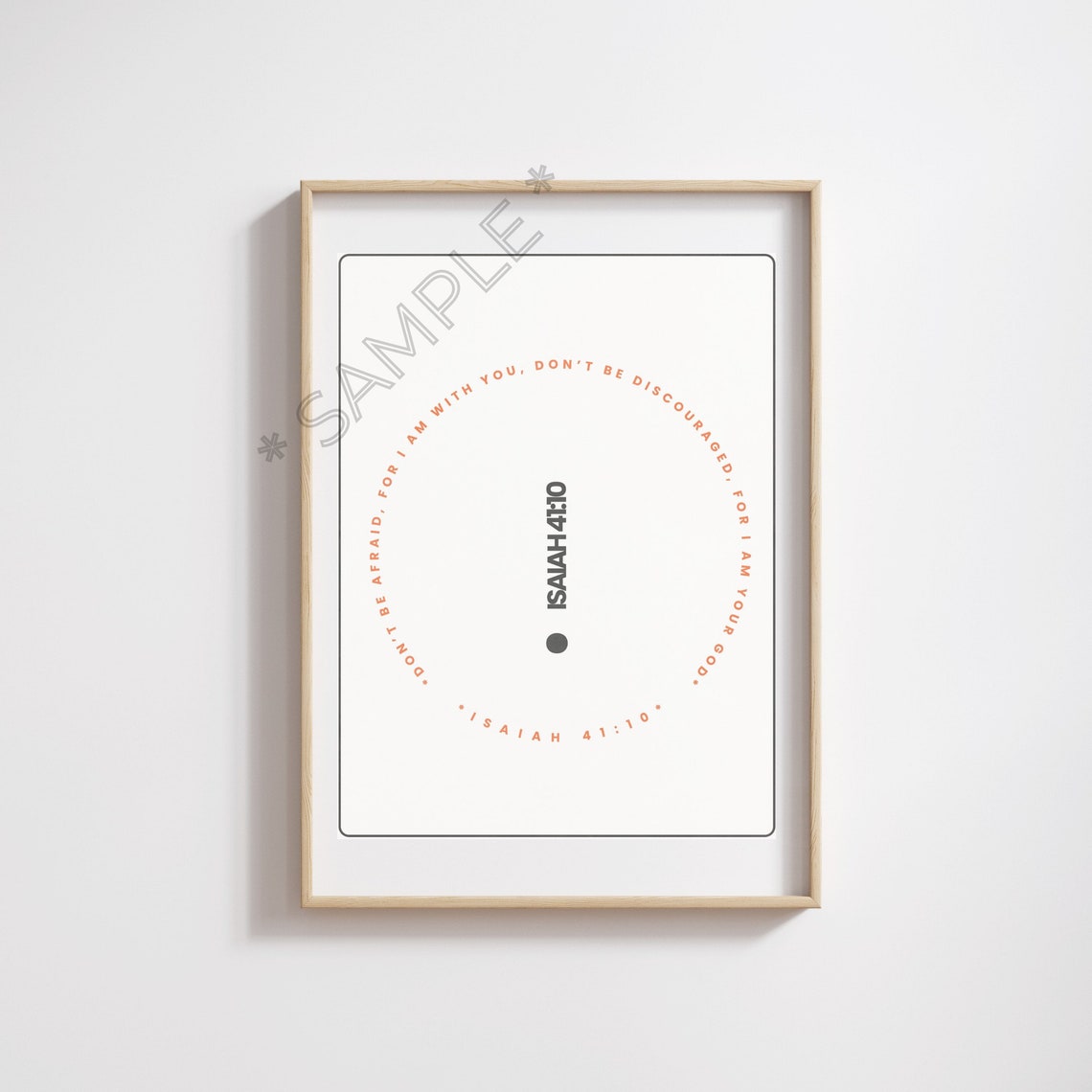Personalized Custom Quote Typography Circular Text Design Wall Art - Image 3
