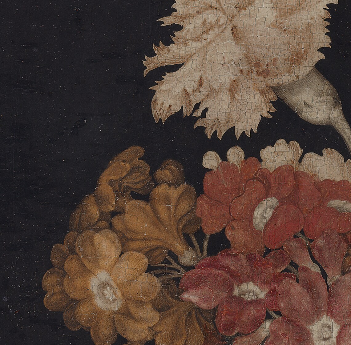 Moody Floral Painting, Vintage Botanical Art Print - Image 2
