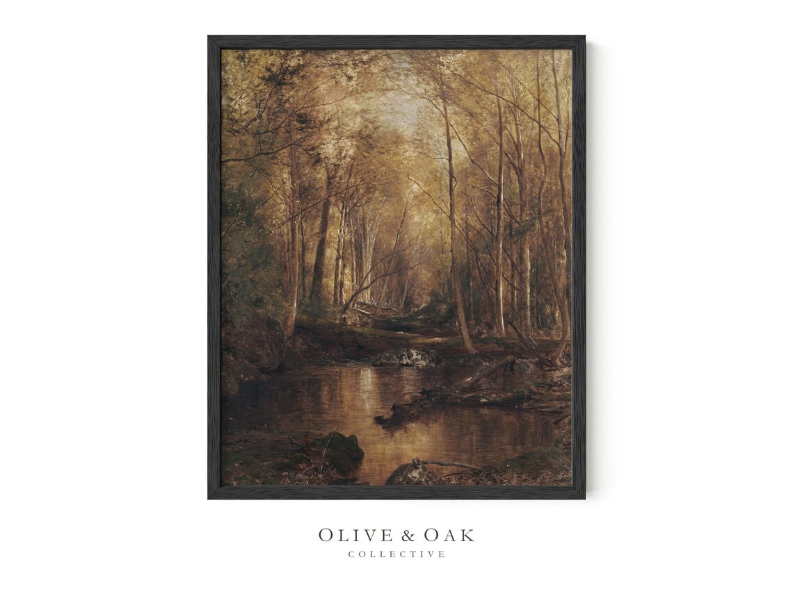 Autumn Landscape - Vintage Wall Art - Image 2