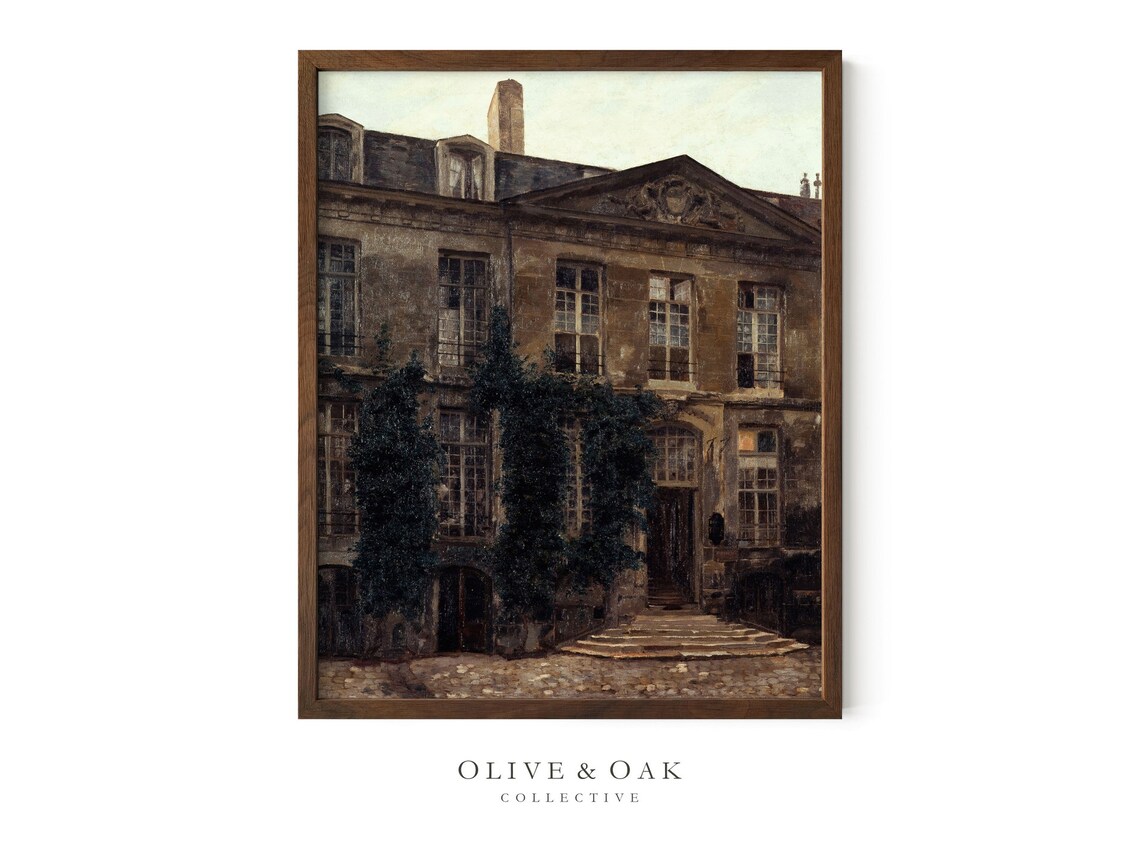 French Architecture Painting, Parisian Wall Art - Image 2
