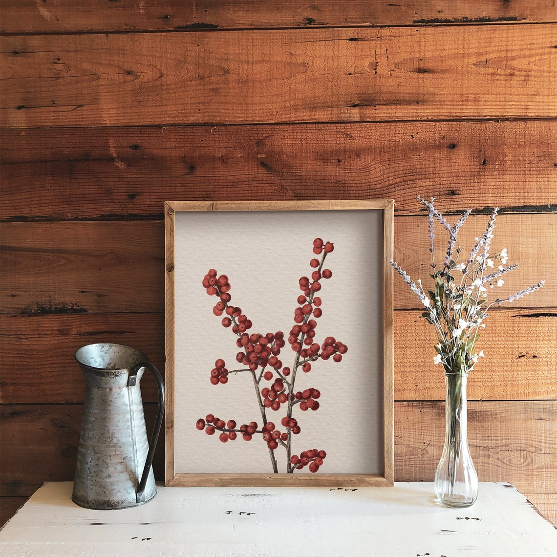 Vintage Branch Sketch, Antique Botanical Art Print - Image 2