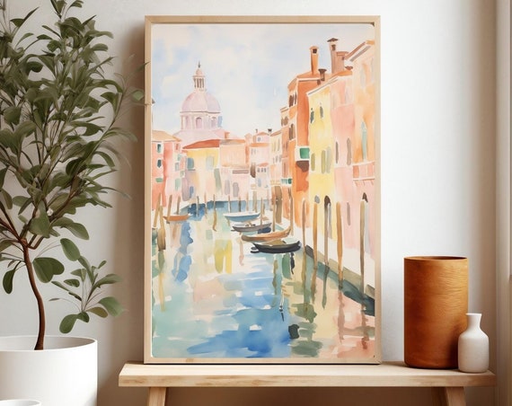 Venice Giclee Travel Poster