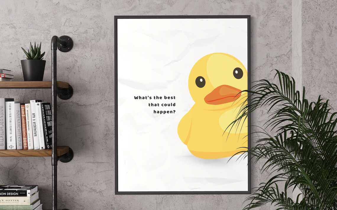 What's The Best That Could Happen - Mindfulness Poster