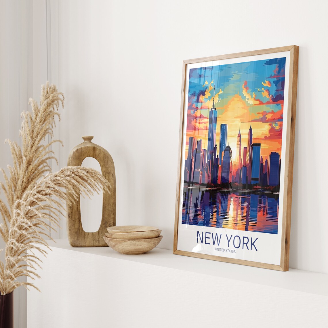 New York Travel Poster, NY Wall Art Print - Image 2