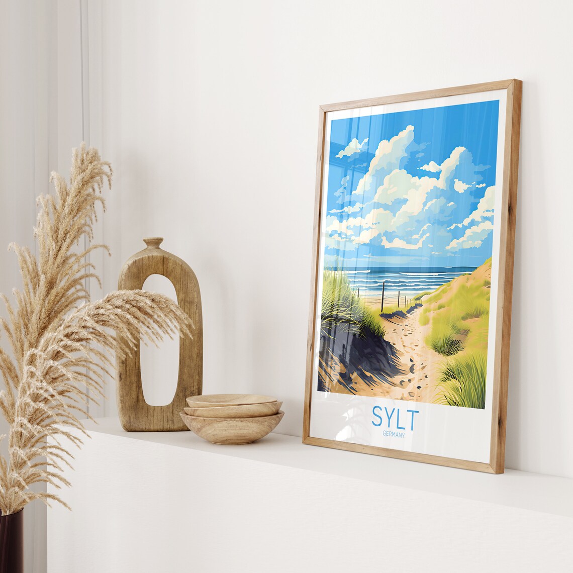 Sylt Vintage Travel Poster, Germany Beach Poster - Image 2