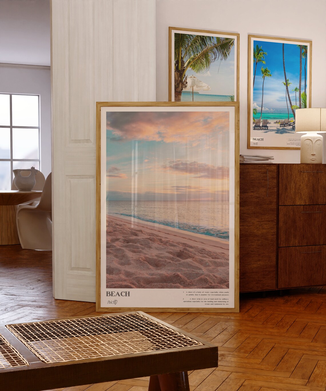 Coastal Beach Beach House Decor Art Print - Image 2