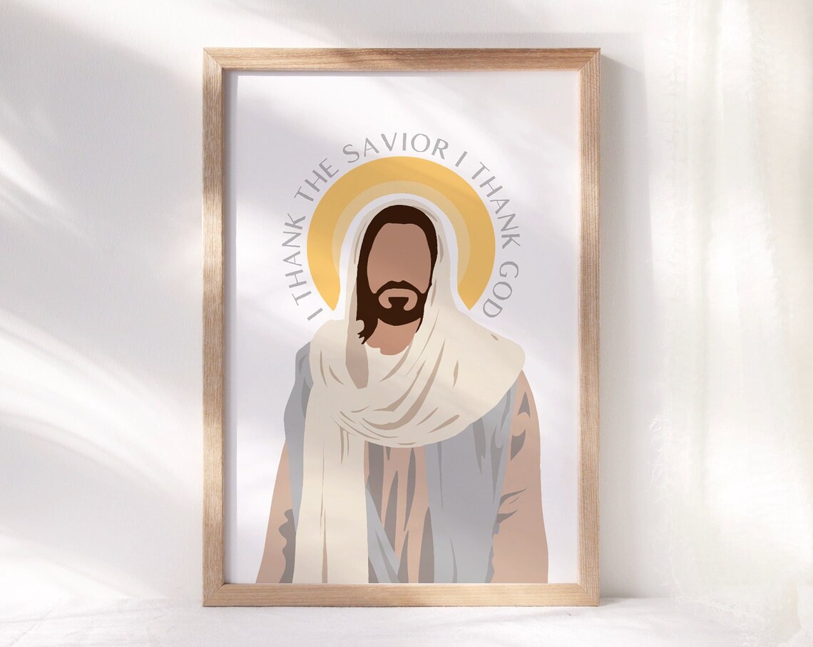 I Thank God, Christian Thanksgiving Wall Art