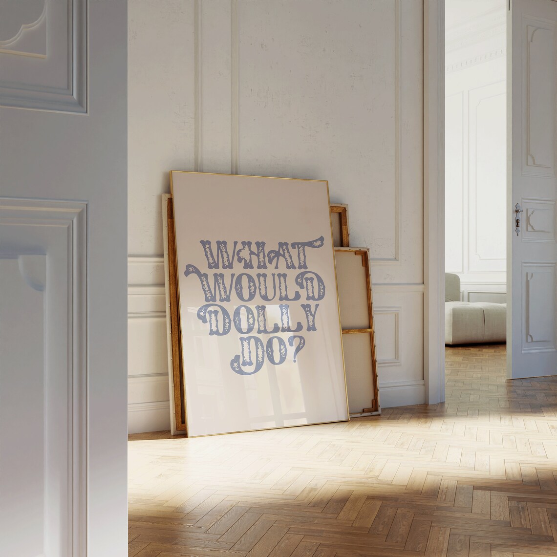 What Would Dolly Do? Western Boho Art Print