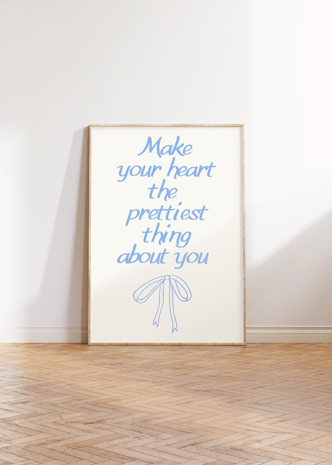 Make Your Heart the Prettiest Thing Quote Print - Image 4