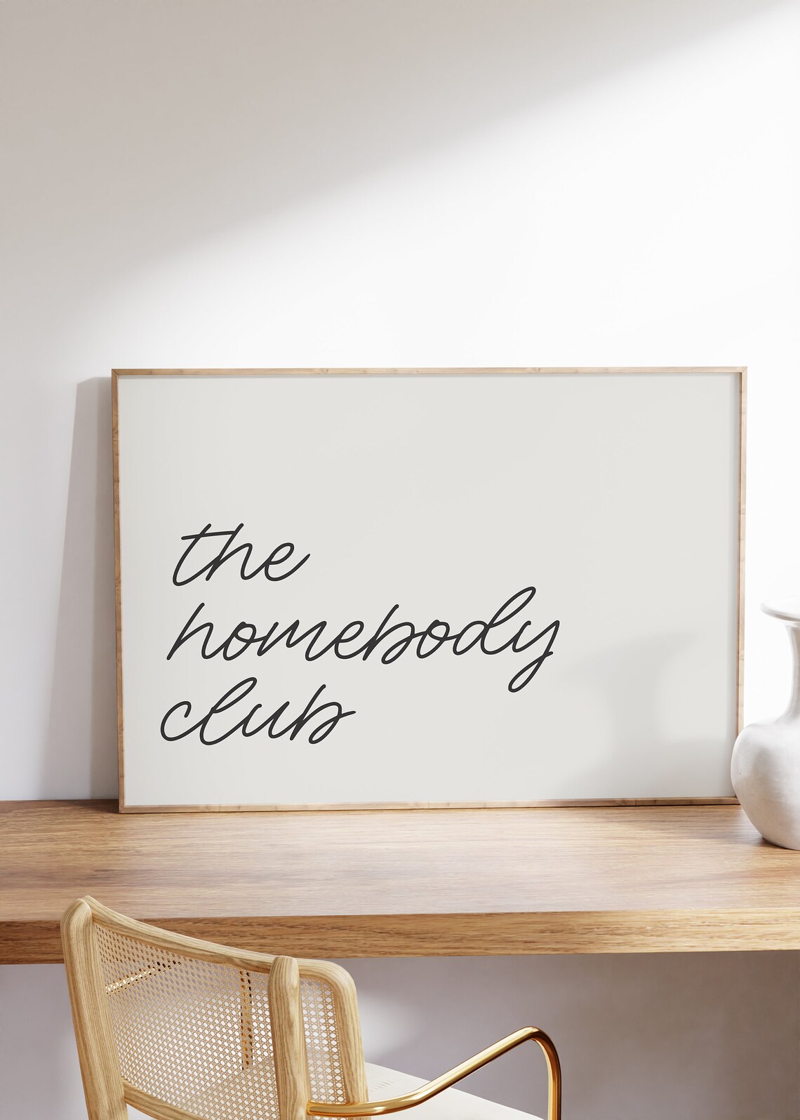 The Homebody Club, Minimalist Living Room Art Print - Image 5