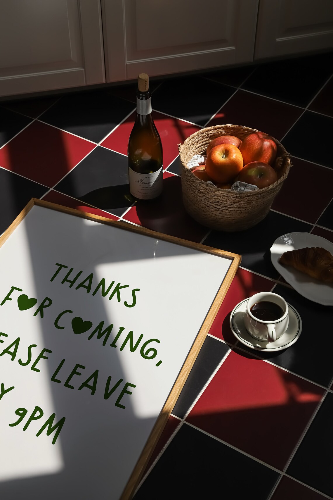 Thanks For Coming Please Leave By 9 Pm Retro Poster - Image 3