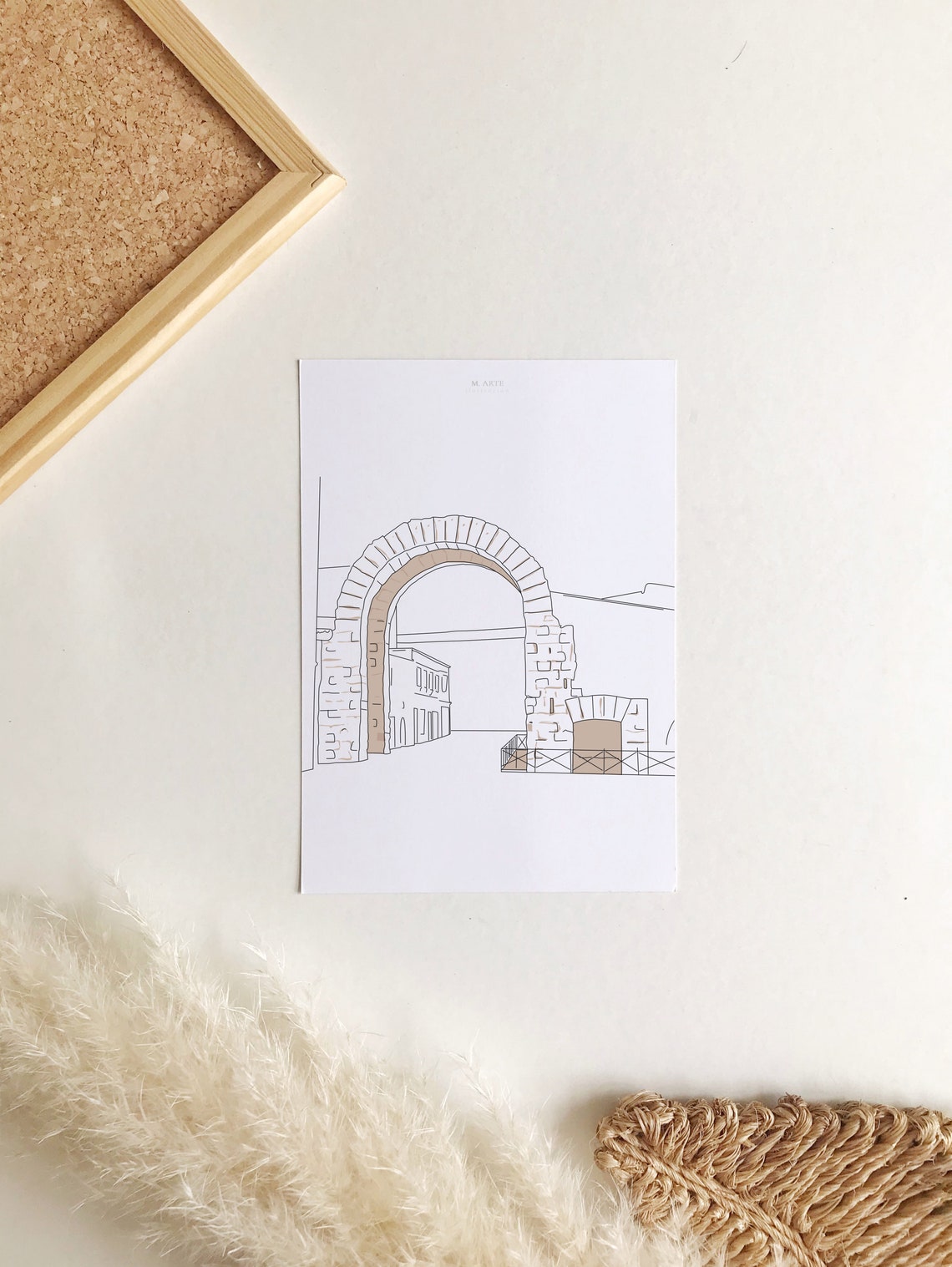 House Sketch From Photo Friend Group Gifts Venue Drawing Wedding Stationary Custom Stationary Custom Venue Sketch House Portrait Art - Image 3