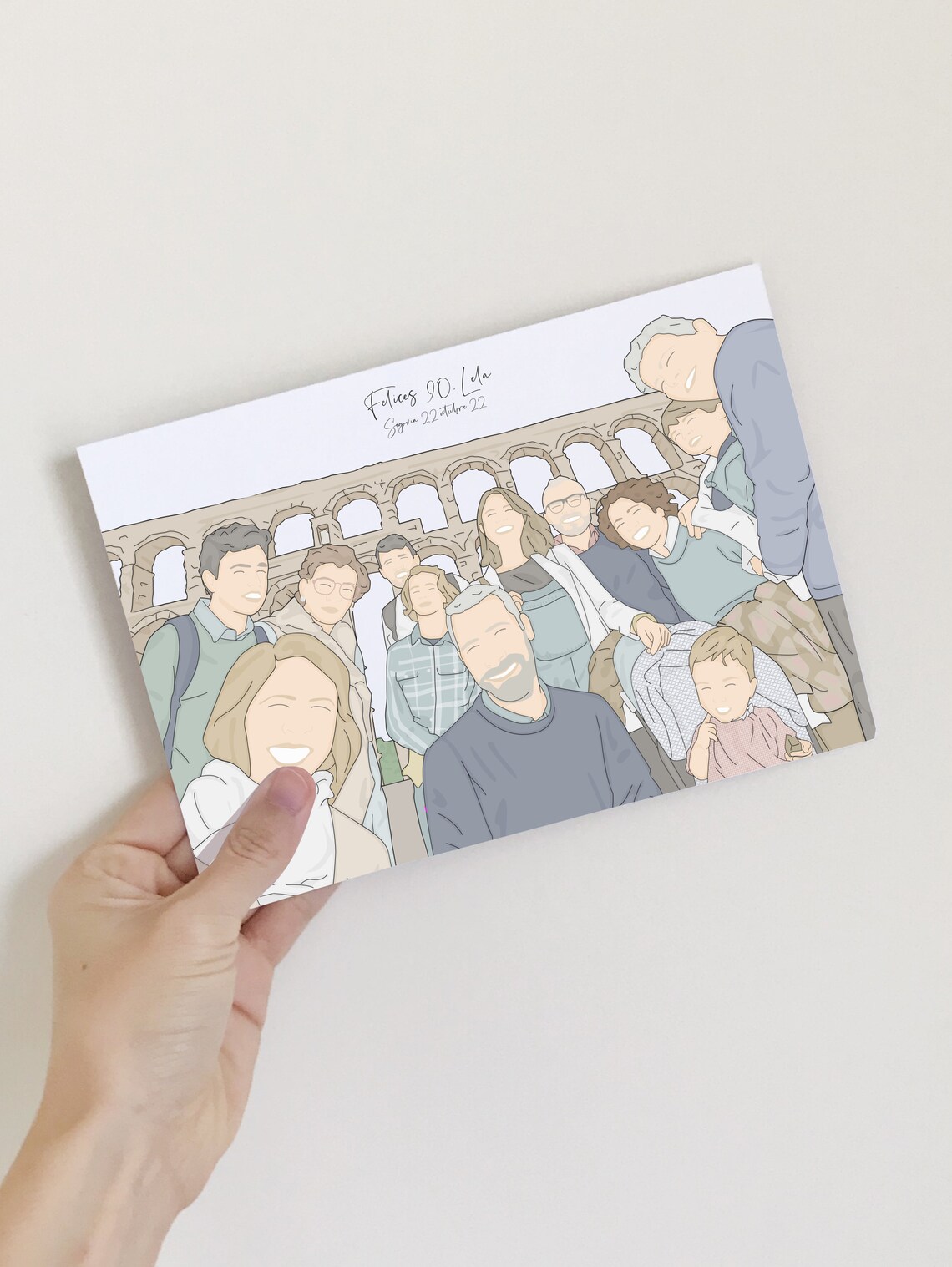 Custom Illustration for Mom, Personalized Portrait - Image 2